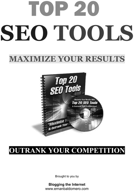 Product picture Top 20 SEO Tools